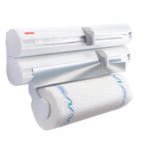 LEIFHEIT Wall Mounted Roll Holder Rolly Mobil White S225795