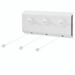 LEIFHEIT Rollfix 150 Triple Longline Wall-mounted Washing Line S283107