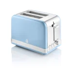 SWAN Retro Toaster 2 Slice - Blue