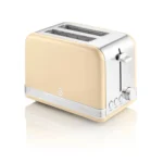 SWAN Retro Toaster 2 Slice - Cream