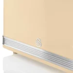 SWAN Retro Toaster 4 Slice - Cream - Image 5