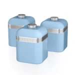 SWAN Retro Canisters Set of 3 - Blue